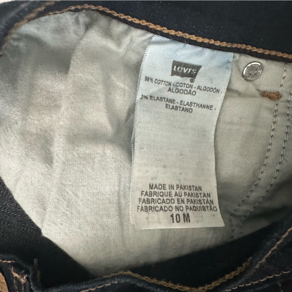 Levi's Midnight Blue Bootcut Jeans - Picture 7 of 12